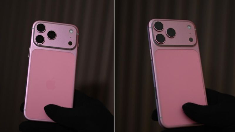 iphone 17 pro max màu hồng