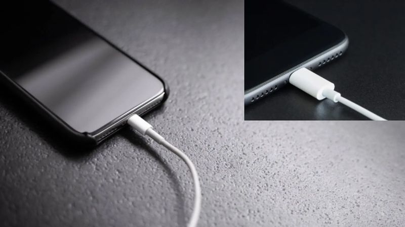 iphone đang sạc bị dừng