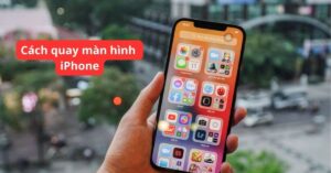 quay màn hình iphone