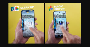 cách xóa vật thừa trên ảnh iphone