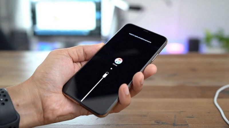 khởi động lại iphone