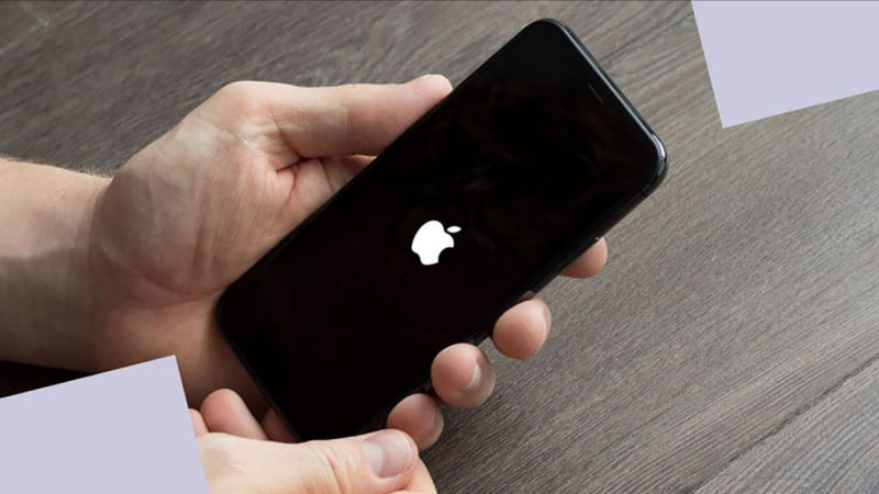 khởi động lại iphone