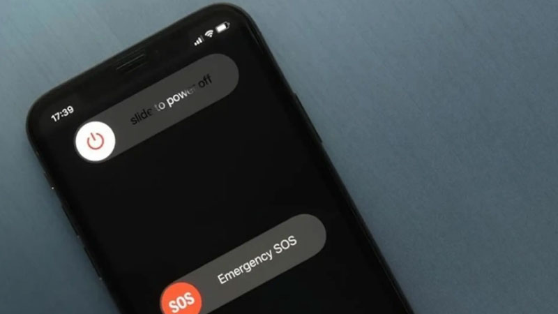 tắt nguồn iphone