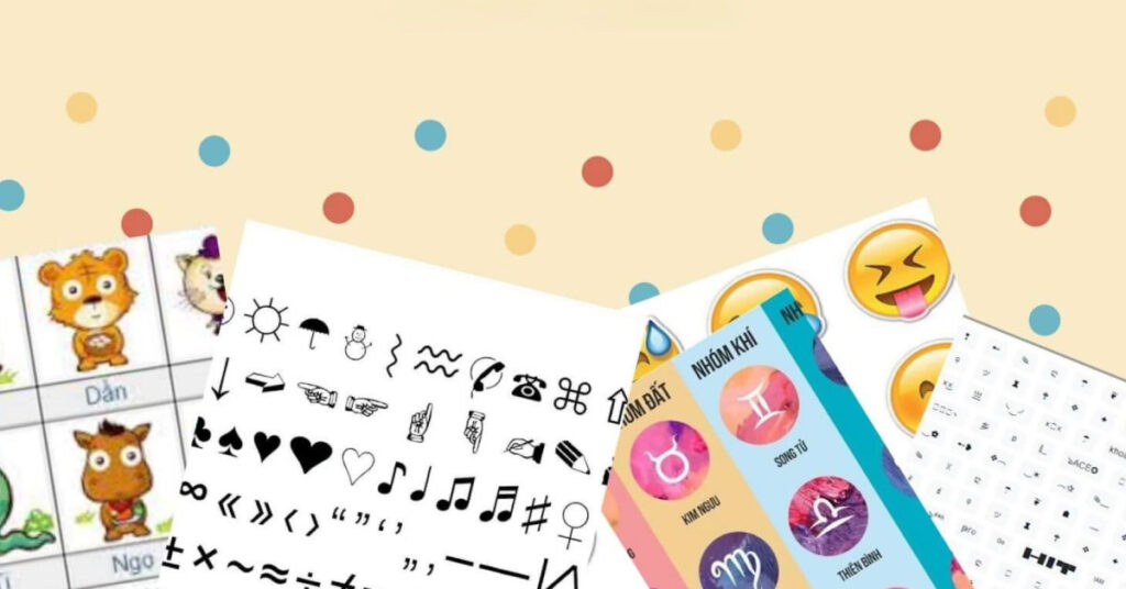 kí tự đặc biệt