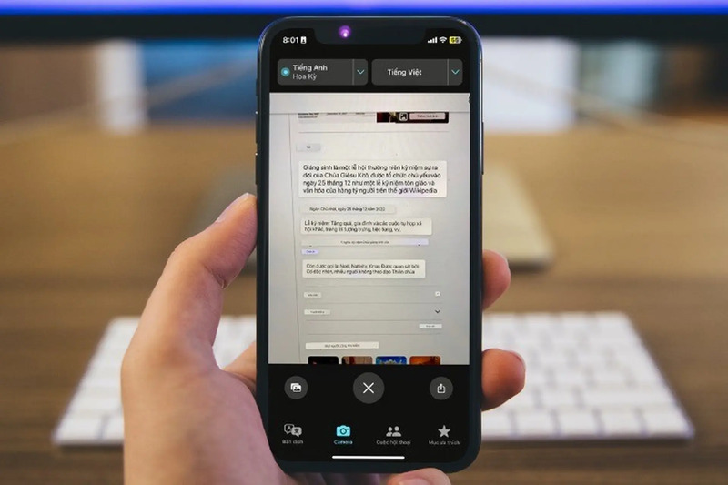 Dễ dàng phiên dịch qua hình ảnh.