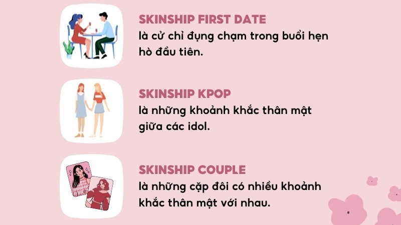 Skinship cho mọi khoảnh khắc.