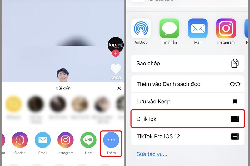 Phương pháp tải video tiktok.