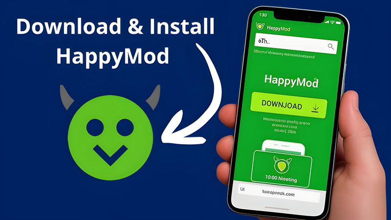 Cài đặt HappyMod Cài đặt HappyMod