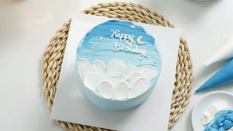 Bánh sinh nhật mẫu dễ thương. Bánh sinh nhật mẫu dễ thương.