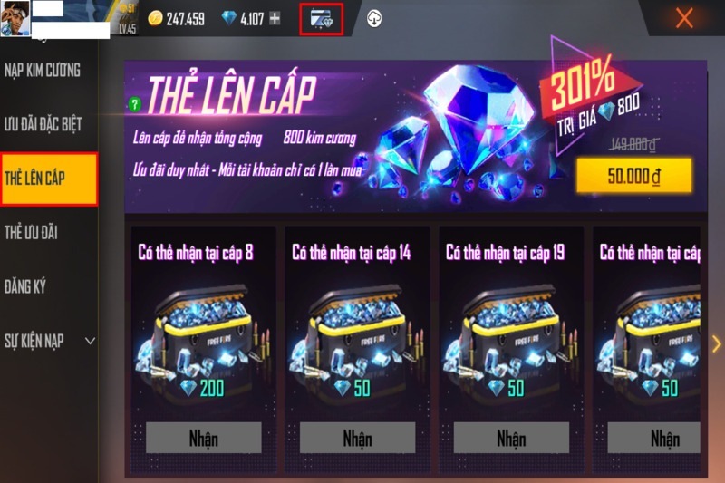 Nạp Thẻ Free Fire Bằng Thẻ Cào Điện Thoại