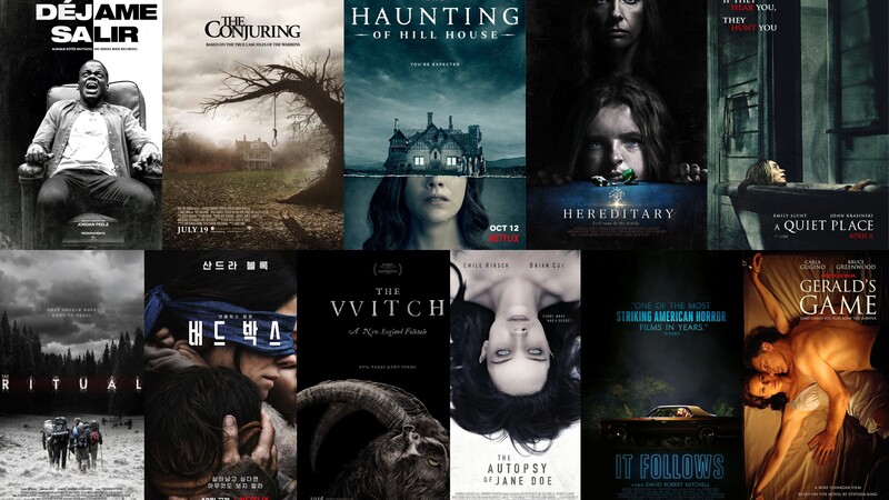 Đa dạng thể loại phim kinh dị Đa dạng thể loại phim kinh dị