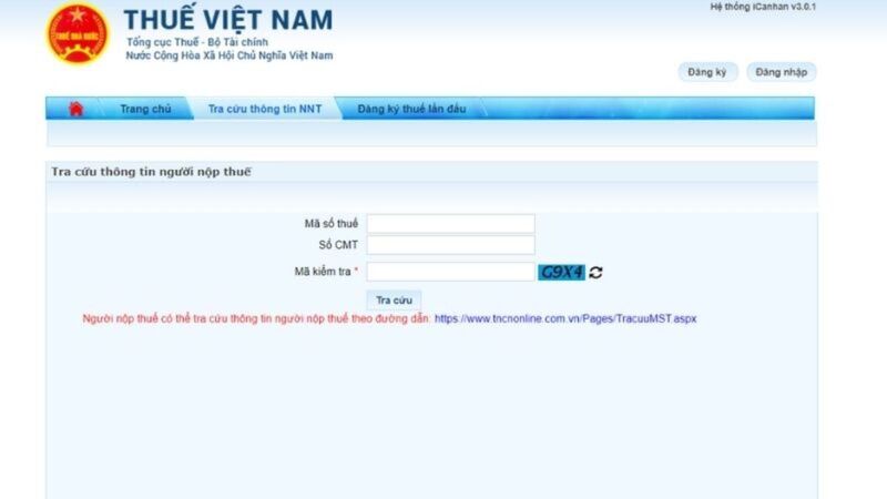 Dịch vụ tra cứu thuế nhanh chóng
