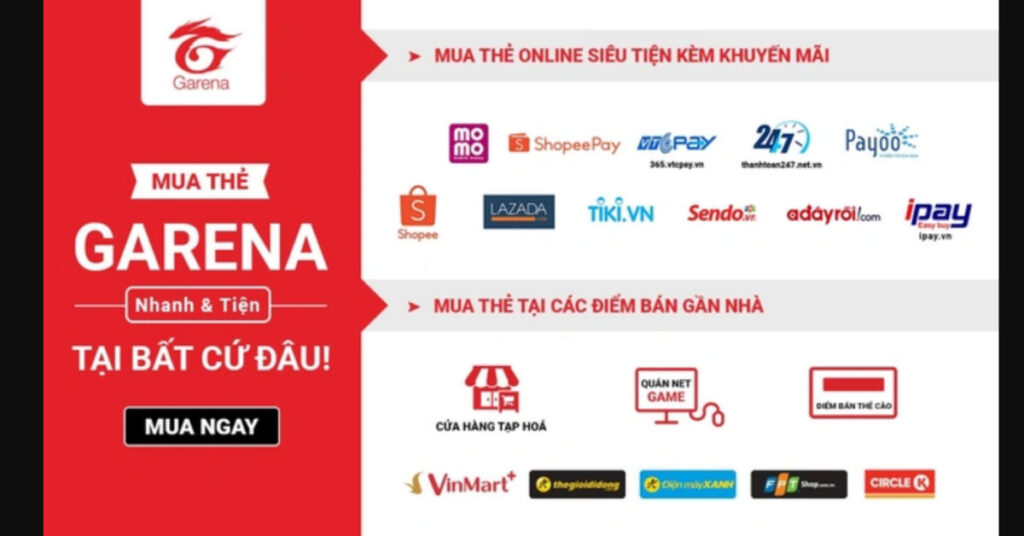 garena nạp