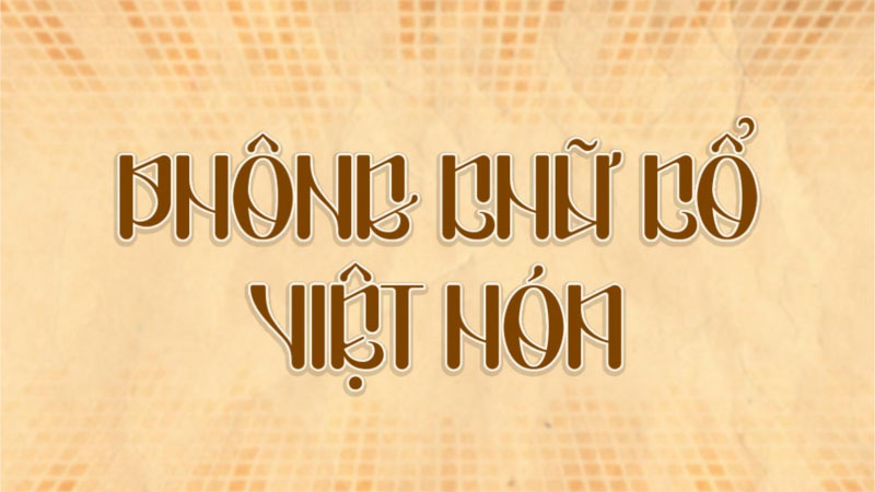 phông chữ