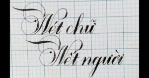 chữ đẹp