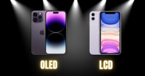 so sánh màn hình oled và lcd trên iphone