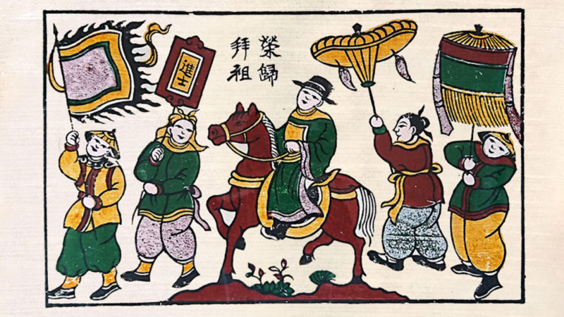 tranh đông hồ