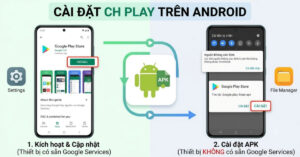 Cài đặt CH Play