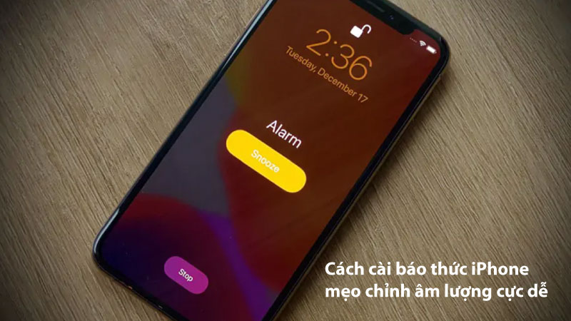 báo thức iphone