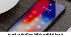 cách đổi mật khẩu iphone