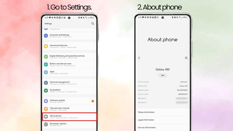 check imei samsung