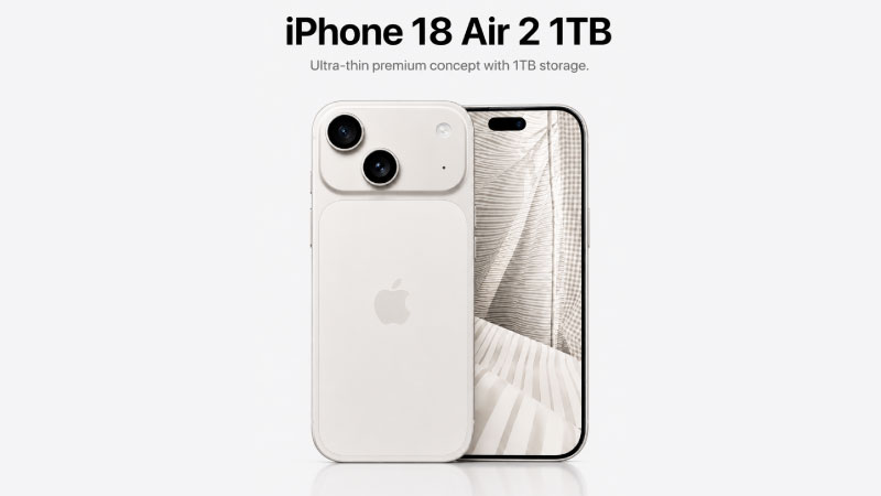 iPhone 18 Plus iPhone 18 Air mỏng nhẹ