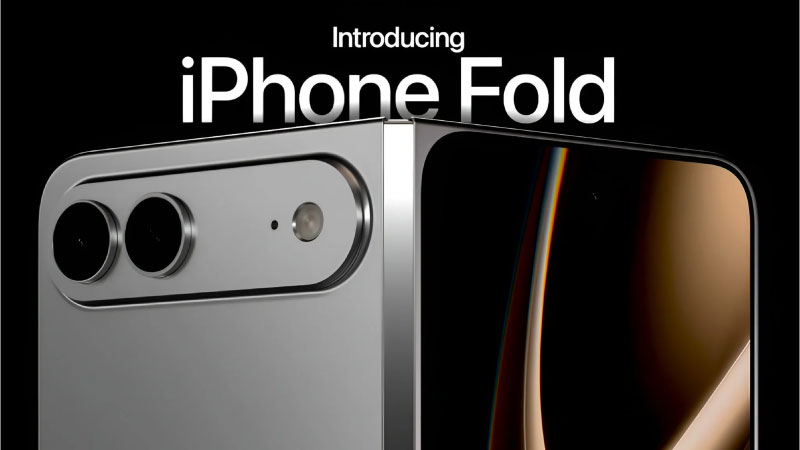 iPhone gập Apple concept thiết kế gập sách