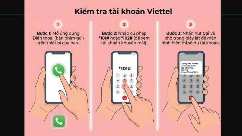 kiểm tra tài khoản viettel