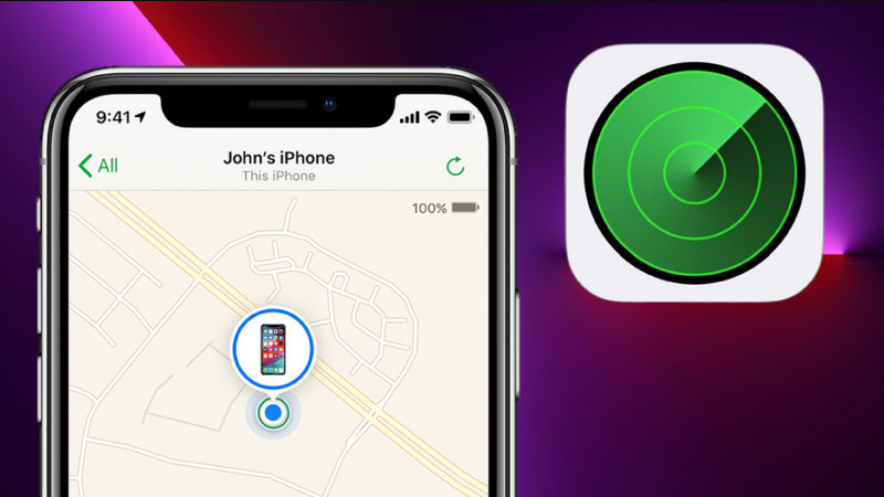 tìm iphone trên máy tính