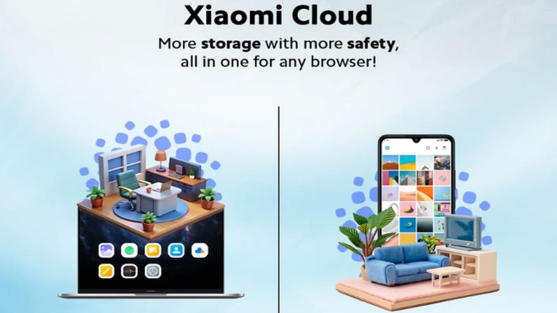 Mi Cloud sao lưu dữ liệu Xiaomi