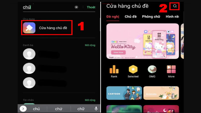 Cách đổi chủ đề trên điện thoại Android