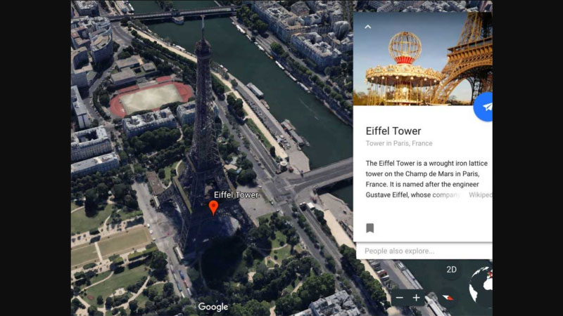 Xem bản đồ vệ tinh Việt Nam trên Google Maps