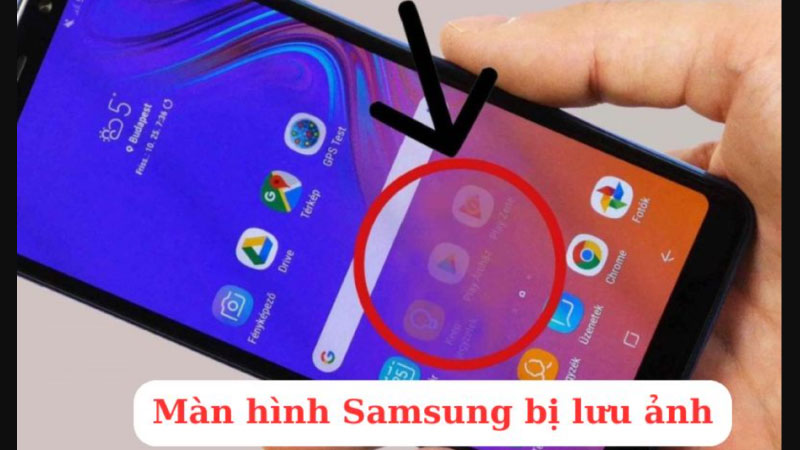So sánh lưu ảnh và cháy màn hình AMOLED